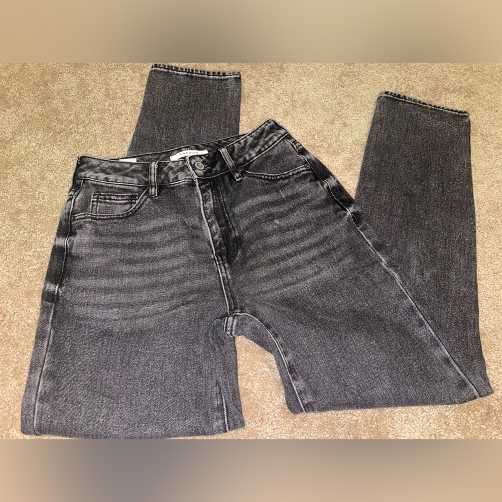 PacSun Charcoal Mom Jeans
